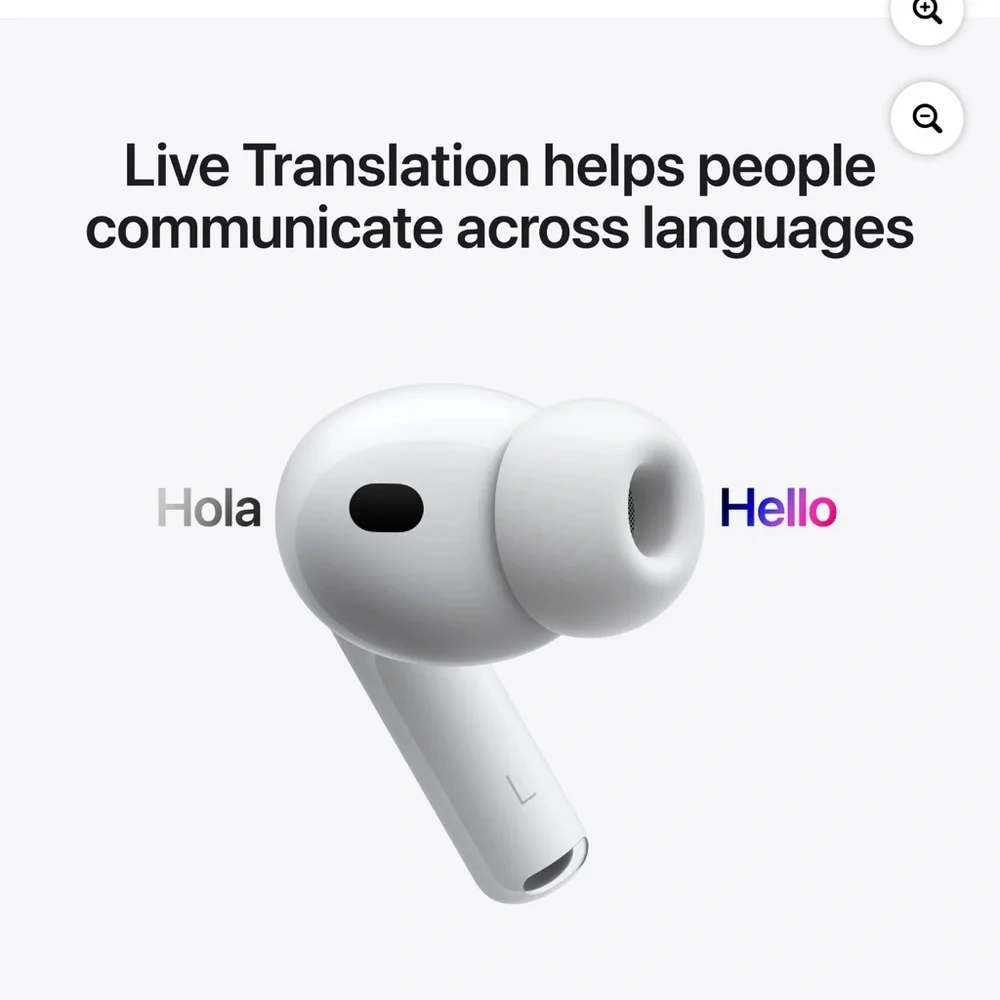 Brand New - Unopened Box Apple AirPods- 3 Pro with Live Translation - White